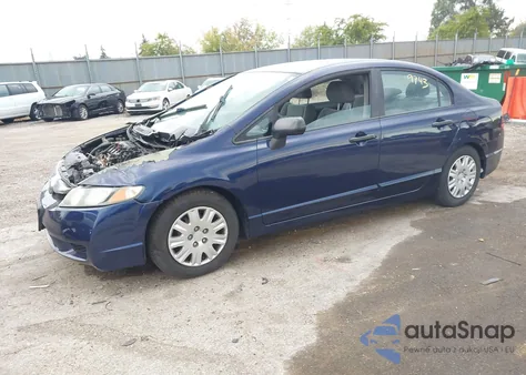 2011 Honda Civic Vp z USA, uszkodzony, nr VIN 19XFA1F32BE010263
